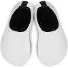 imageBARERUN Baby Girls Boys Water Shoes Swim Barefoot Water Sport Aqua Socks for Beach Pool Swim SandDot White