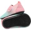 imageBARERUN Baby Girls Boys Water Shoes Swim Barefoot Water Sport Aqua Socks for Beach Pool Swim SandGreenpink