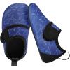imageBARERUN Baby Girls Boys Water Shoes Swim Barefoot Water Sport Aqua Socks for Beach Pool Swim SandNavy Blue