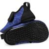 imageBARERUN Baby Girls Boys Water Shoes Swim Barefoot Water Sport Aqua Socks for Beach Pool Swim SandNavy Blue