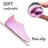 imageBARERUN Baby Girls Boys Water Shoes Swim Barefoot Water Sport Aqua Socks for Beach Pool Swim SandPink Stripe