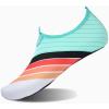imageBARERUN Barefoot Water Shoes for Women Men QuickDry Aqua Socks for Swim Beach Pool Surf Yoga Boat Travel Non Slip Indoor Outdoor Walking ShoesColorful