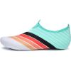 imageBARERUN Barefoot Water Shoes for Women Men QuickDry Aqua Socks for Swim Beach Pool Surf Yoga Boat Travel Non Slip Indoor Outdoor Walking ShoesColorful