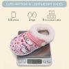 imageBARERUN Boys Girls Warm Slippers Cartoon Car Kids Winter Indoor Household Shoes Toddler Girl Slippers Pink Toddler Size 455 1218 Months