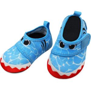 imageBARERUN Baby Girls Boys Water Shoes Swim Barefoot Water Sport Aqua Socks for Beach Pool Swim SandWave