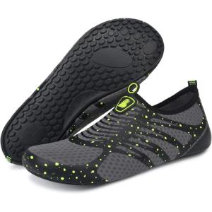 imageBARERUN Barefoot Water Shoes for Women Men QuickDry Aqua Socks for Swim Beach Pool Surf Yoga Boat Travel Non Slip Indoor Outdoor Walking ShoesYellow Firefly