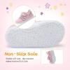 imageBARERUN Baby Sneakers Toddler Shoes Soft AntiSlip Sole Newborn First Walkers Infant Toddler Breathable Athletic Running ShoesA Pink