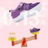 imageBARERUN Baby Sneakers Toddler Shoes Soft AntiSlip Sole Newborn First Walkers Infant Toddler Breathable Athletic Running ShoesA Purple