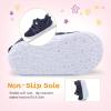 imageBARERUN Baby Sneakers Toddler Shoes Soft AntiSlip Sole Newborn First Walkers Infant Toddler Breathable Athletic Running ShoesBlue
