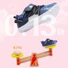imageBARERUN Baby Sneakers Toddler Shoes Soft AntiSlip Sole Newborn First Walkers Infant Toddler Breathable Athletic Running ShoesDark Fish