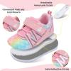 imageBARERUN Baby Sneakers Toddler Shoes Soft AntiSlip Sole Newborn First Walkers Infant Toddler Breathable Athletic Running ShoesFishscale