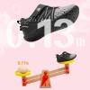 imageBARERUN Baby Sneakers Toddler Shoes Soft AntiSlip Sole Newborn First Walkers Infant Toddler Breathable Athletic Running ShoesGrey