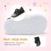 imageBARERUN Baby Sneakers Toddler Shoes Soft AntiSlip Sole Newborn First Walkers Infant Toddler Breathable Athletic Running ShoesGrey