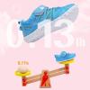 imageBARERUN Baby Sneakers Toddler Shoes Soft AntiSlip Sole Newborn First Walkers Infant Toddler Breathable Athletic Running ShoesLight Fish