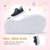 imageBARERUN Baby Sneakers Toddler Shoes Soft AntiSlip Sole Newborn First Walkers Infant Toddler Breathable Athletic Running ShoesNavy