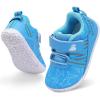 imageBARERUN Baby Sneakers Toddler Shoes Soft AntiSlip Sole Newborn First Walkers Infant Toddler Breathable Athletic Running ShoesLight Fish