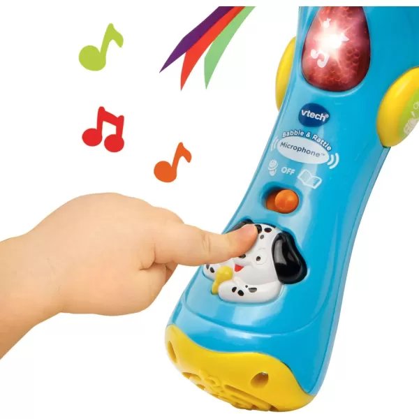 VTech Baby Babble and Rattle Microphone Amazon Exclusive, Pink