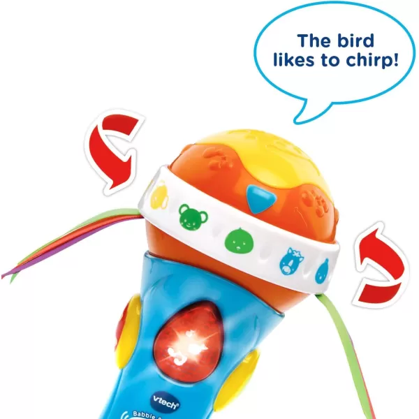 VTech Baby Babble and Rattle Microphone Amazon Exclusive, Pink