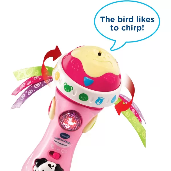 VTech Baby Babble and Rattle Microphone Amazon Exclusive, Pink