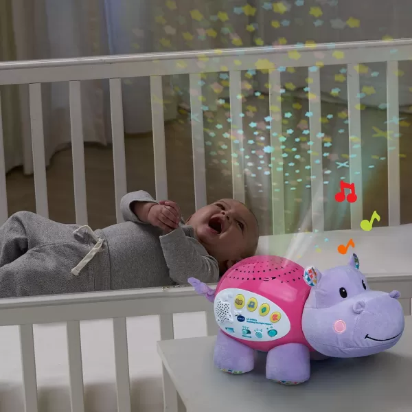 VTech Baby Lil' Critters Soothing Starlight Hippo, Pink  Small