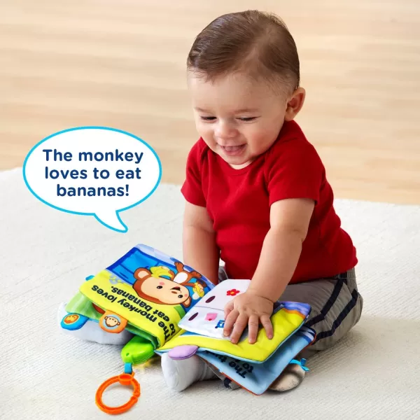 VTech Baby Peek and Play Baby Book Amazon Exclusive, Purple
