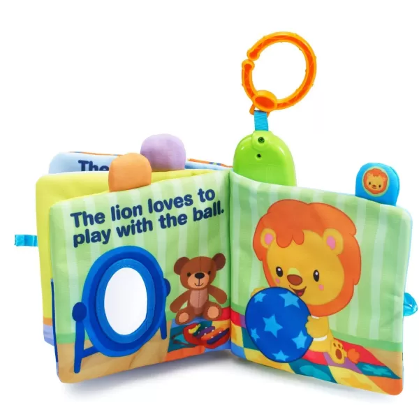 VTech Baby Peek and Play Baby Book Amazon Exclusive, Purple
