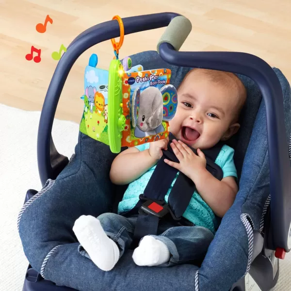 VTech Baby Peek and Play Baby Book Amazon Exclusive, Purple