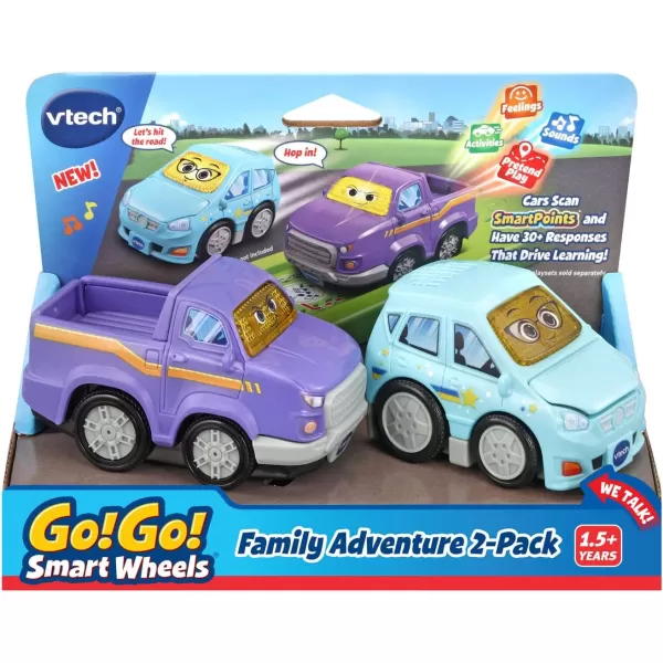 VTech Go! Go! Smart Wheels Family Adventure 2-Pack