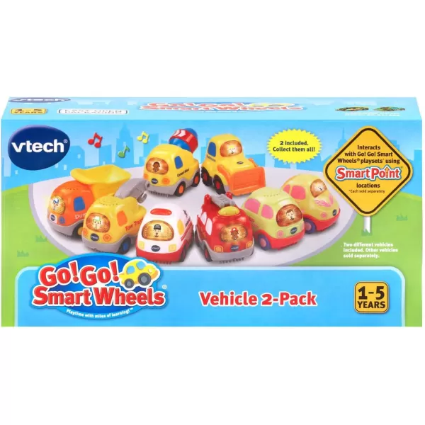 VTech Go! Go! Smart Wheels Garbage Truck and Excavator