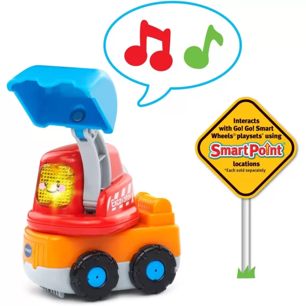 VTech Go! Go! Smart Wheels Garbage Truck and Excavator