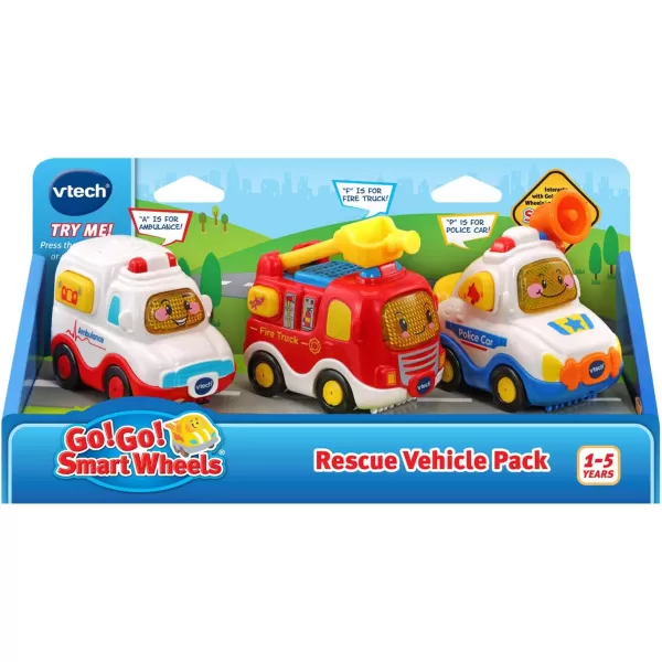 VTech Go! Go! Smart Wheels Rescue Vehicle Pack