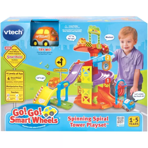 VTech Go! Go! Smart Wheels Spinning Spiral Tower Playset