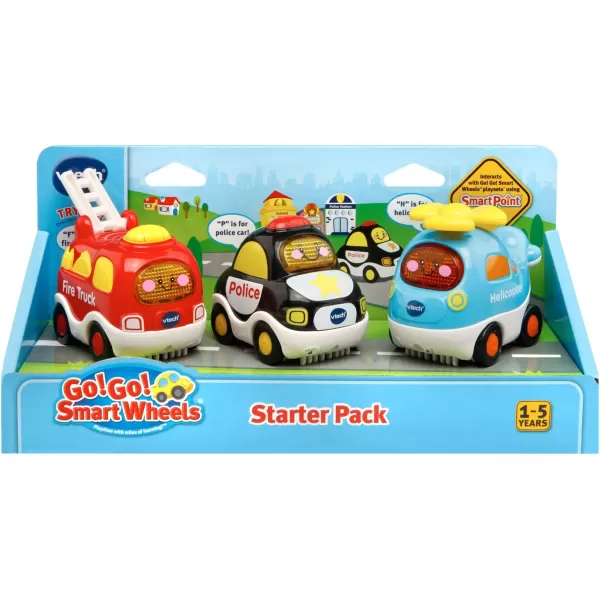 VTech Go! Go! Smart Wheels Starter Pack 3-Pack