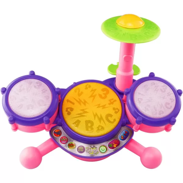 VTech KidiBeats Kids Drum Set, Orange