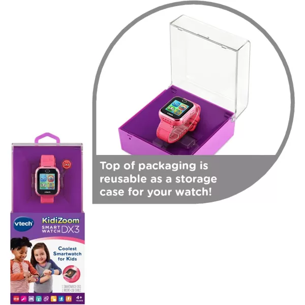 VTech KidiZoom Smartwatch DX3, Pink