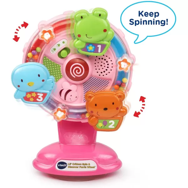 VTech Lil' Critters Spin and Discover Ferris Wheels, Pink 