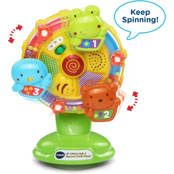 VTech Lil' Critters Spin and Discover Ferris Wheels, Pink 