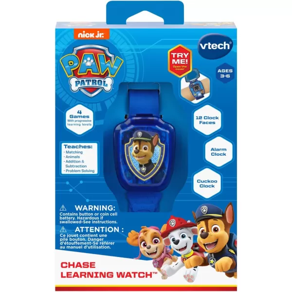 VTech PAW Patrol Chase Learning Watch, Blue