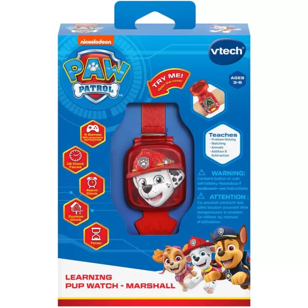 VTech PAW Patrol Learning Pup Watch, Marshall