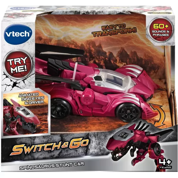 VTech Switch and Go - Triceratops Bulldozer