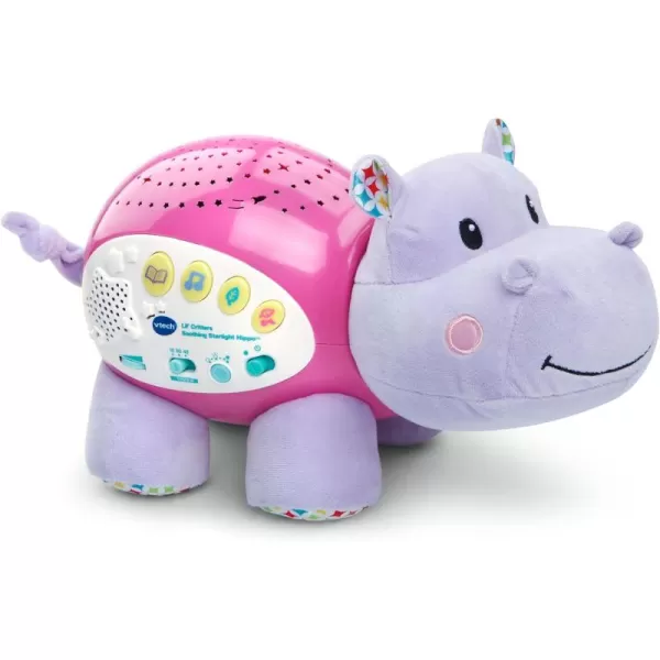 VTech Baby Lil' Critters Soothing Starlight Hippo, Pink  Small