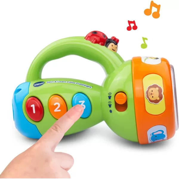 VTech Spin and Learn Color Flashlight, Yellow