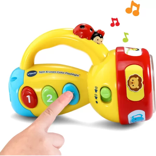VTech Spin and Learn Color Flashlight, Yellow