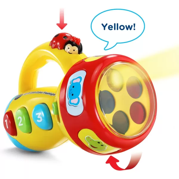 VTech Spin and Learn Color Flashlight, Yellow