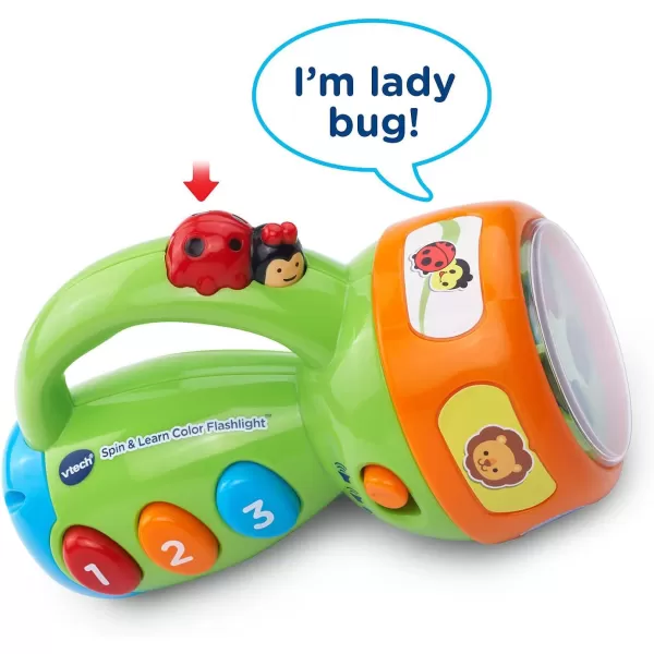 VTech Spin and Learn Color Flashlight, Yellow