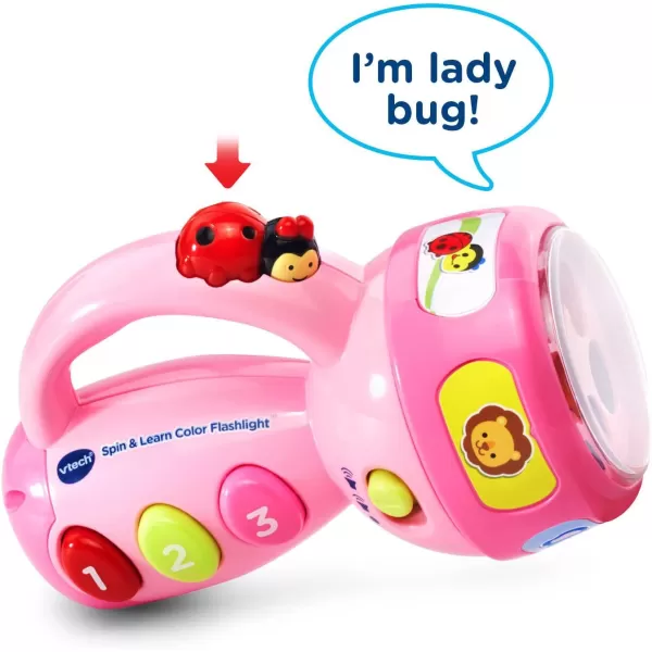 VTech Spin and Learn Color Flashlight, Yellow