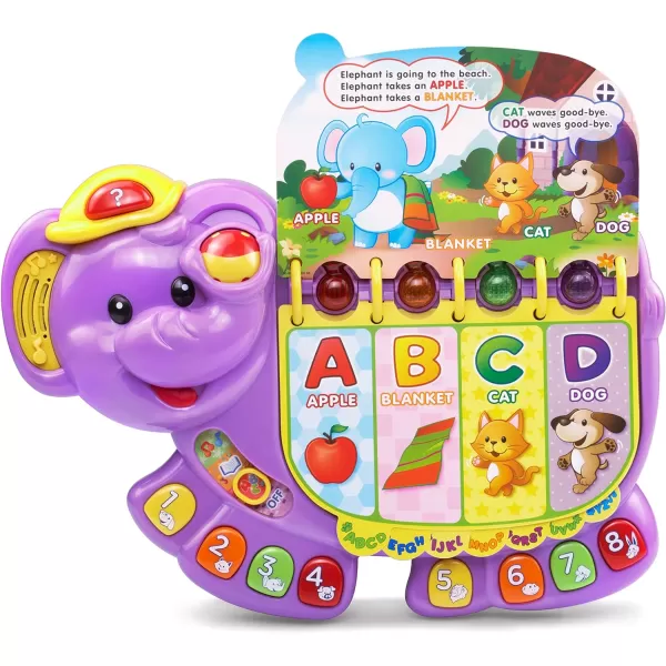 VTech Touch and Teach Elephant, Purple 