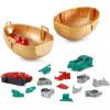 imageVTech Switch and Go Hatch and Roaaar Egg TRex Racer BlueTriceratops Race Car
