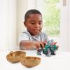imageVTech Switch and Go Hatch and Roaaar Egg TRex Racer BlueTriceratops Race Car