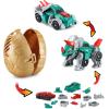 imageVTech Switch and Go Hatch and Roaaar Egg TRex Racer BlueTriceratops Race Car